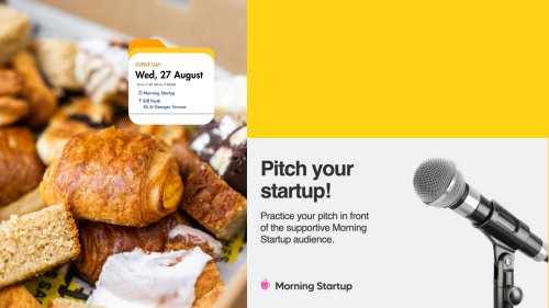 Pitch Your Startup workshop, an August event in Perth CBD by Morning Startup.