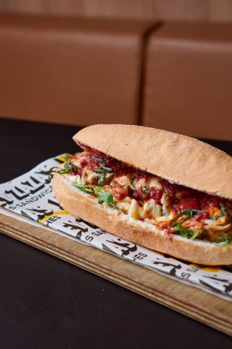 The Bossy Eggplant Parma is an example of epic food you can get with gluten-free and vegan options at Plateful Perth 2025. It is Joey Zaza's take on the Italian Parmigiana di Melanzane.