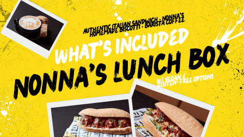 What's included in Nonna's Lunch Box. This is an example of great food you can get at Plateful Perth 2025 from participating venues like Joey Zaza's.