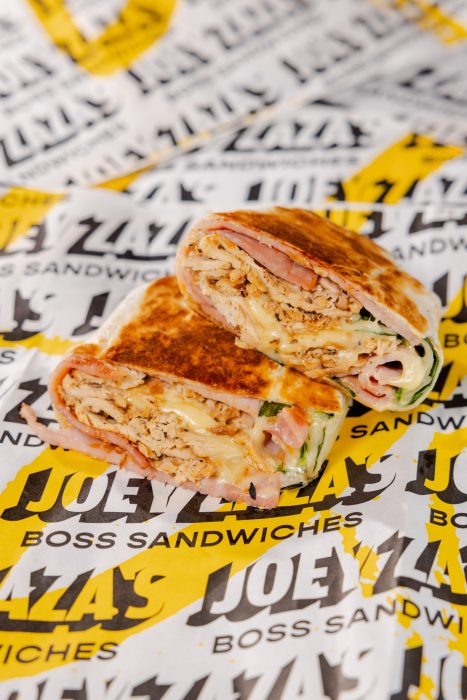 ZaZa's Club brekkie wrap is inspired by classic sandwiches