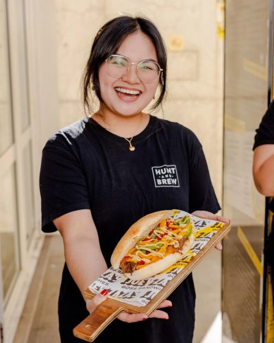 Geo of Perth sandwich bar Joey Zaza's celebrates her birthday on 2 April