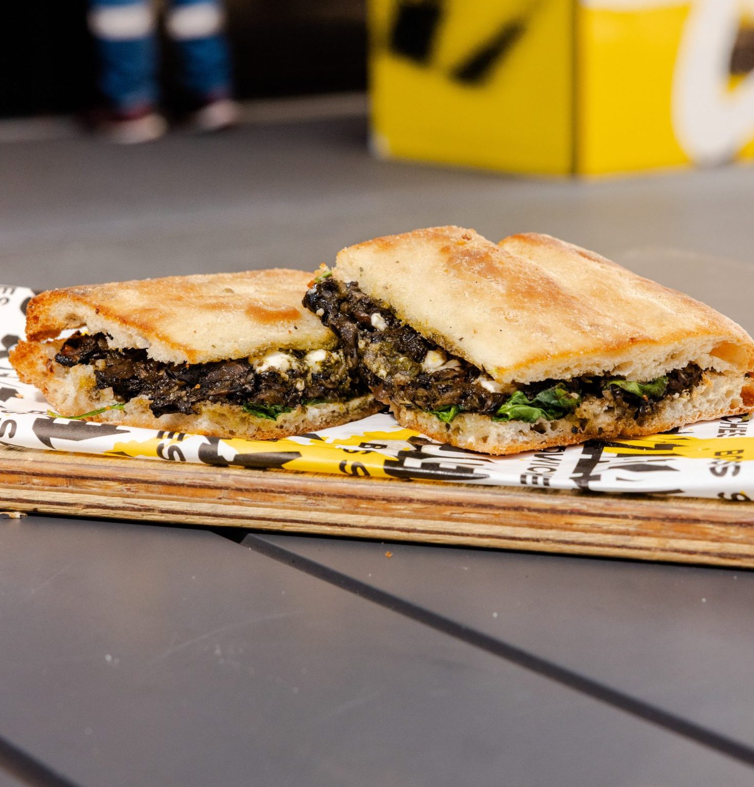 Mushroom & Feta Melt