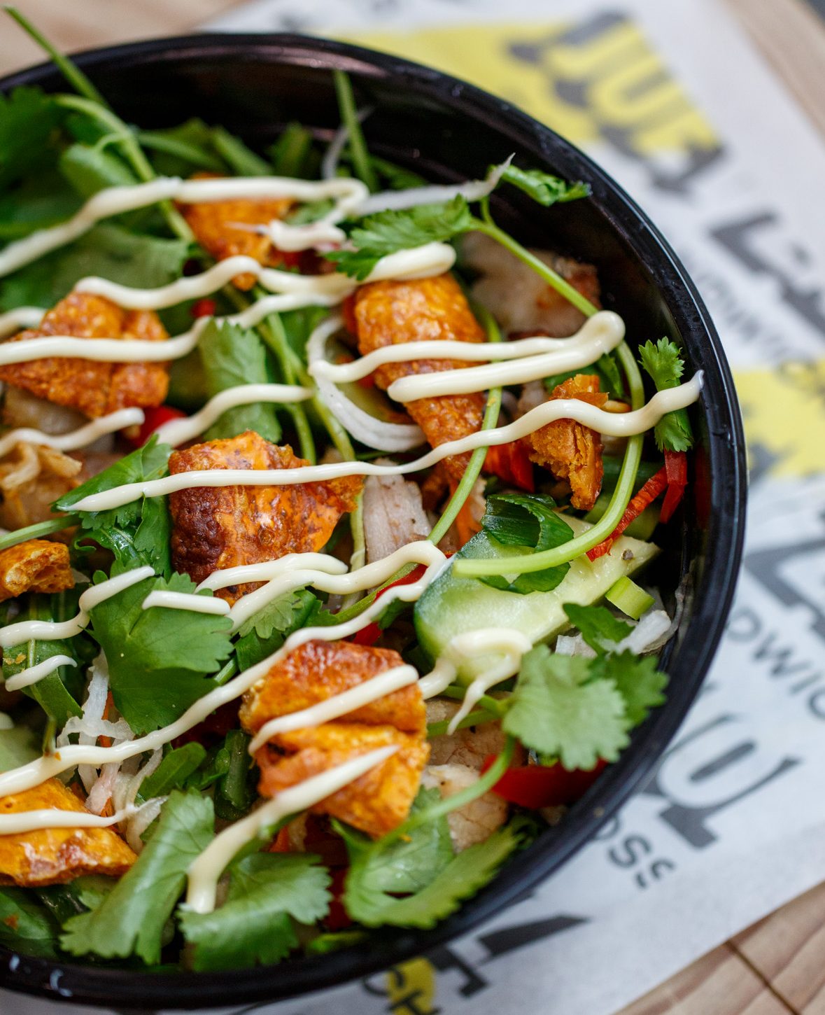 Pork Crackle Bowl